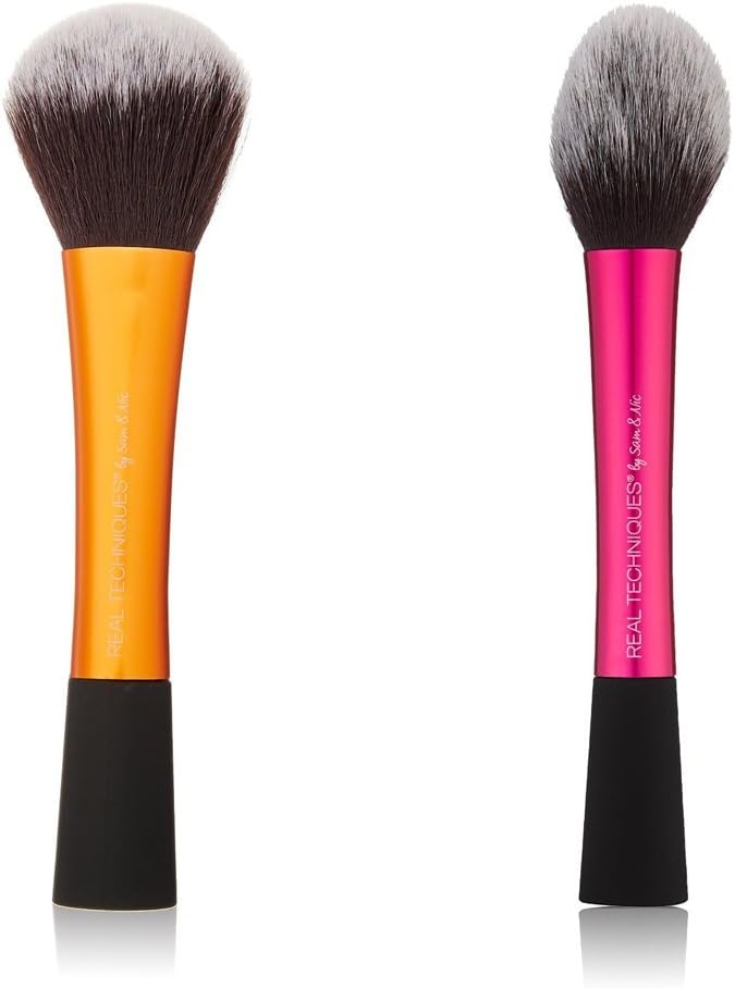 Real Techniques Powder Brush and Blush Brush Duo Set