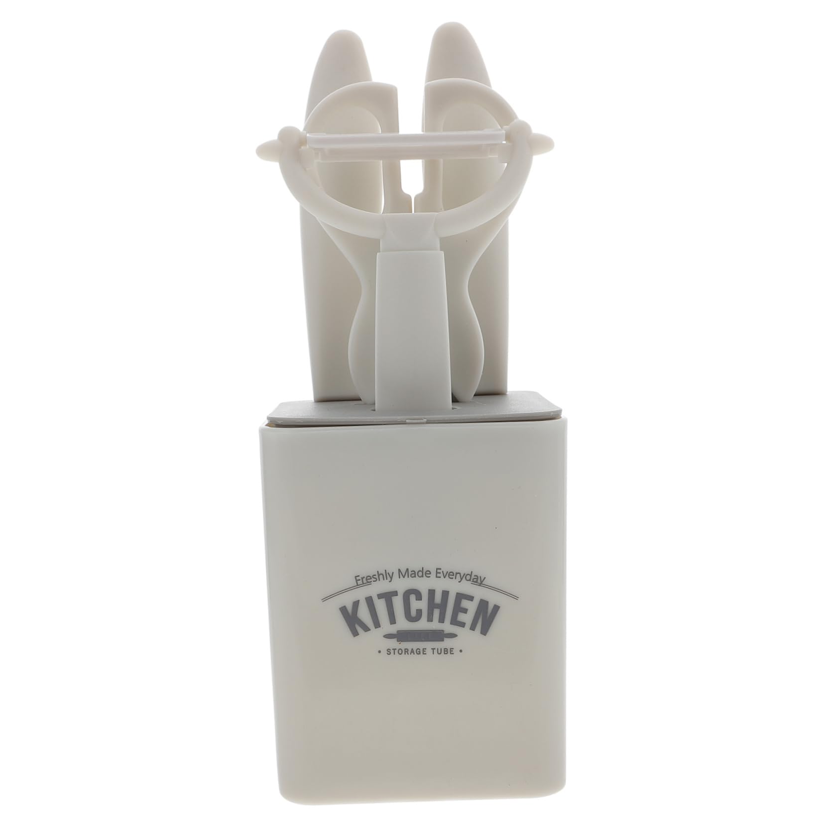 BRIGHTFUFU Kitchen Essential: 5 in 1 Fruit Knife Set Melon Peeler Scissor Peeling Cutter Portable Knife and Gadget Easy to Clean and Reuse