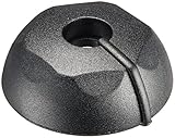 Die schwarze Kappe zum Kochkrönchen für Fissler Dampfkochtöpfe hat einen Durchmesser von 6,5 cm und ist 2,5 cm hoch