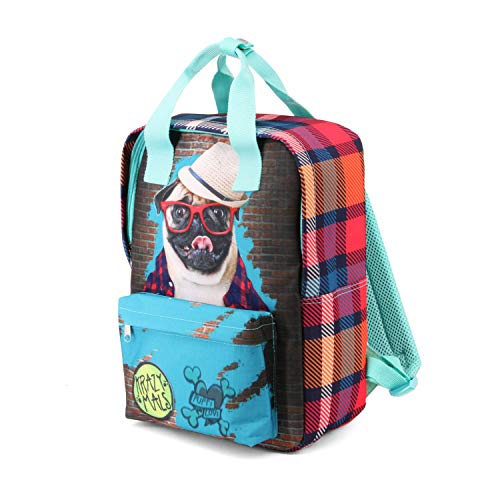 Karactermania Krazymals Pug Mochila Dash Tipo Casual  38 cm  18.3 litros