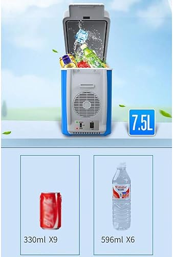 Miniatura 5 de Mini refrigerador y calentador para el hogarauto mini refrigeradorcapacidad de 8 l compacto, portátil y silencioso (refrigerador de coche de 12 V,