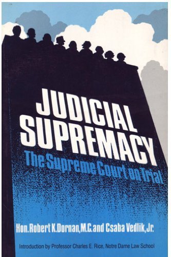 Judicial Supremacy: The Supreme Court on Trial