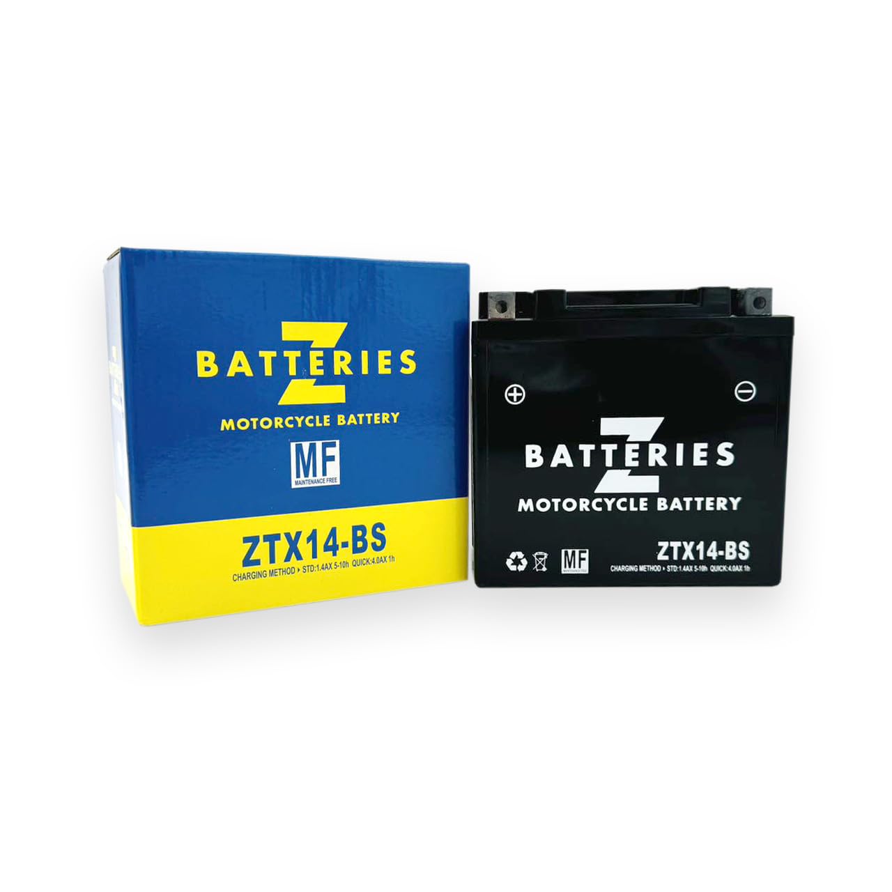 Amazon | Z BATTERIES バイクバッテリー YTX14-BS FTX14-BS ユアサ