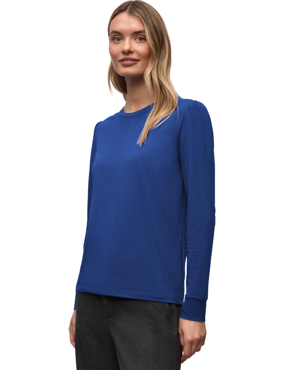 Damen Shirt mit Raffung
