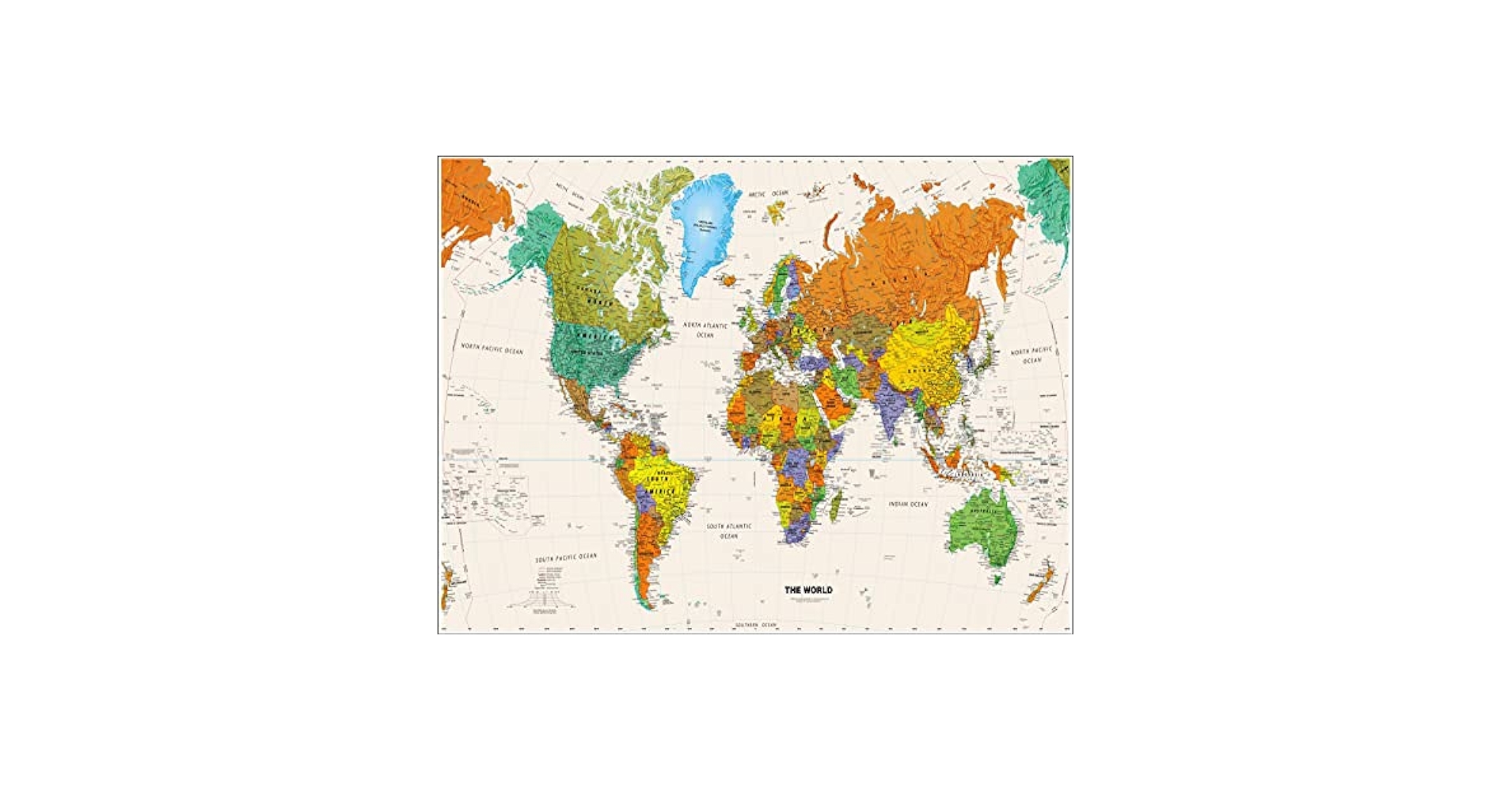 Amazon | 3Dパズル3000ピース世界地図友情ギフトレジャー