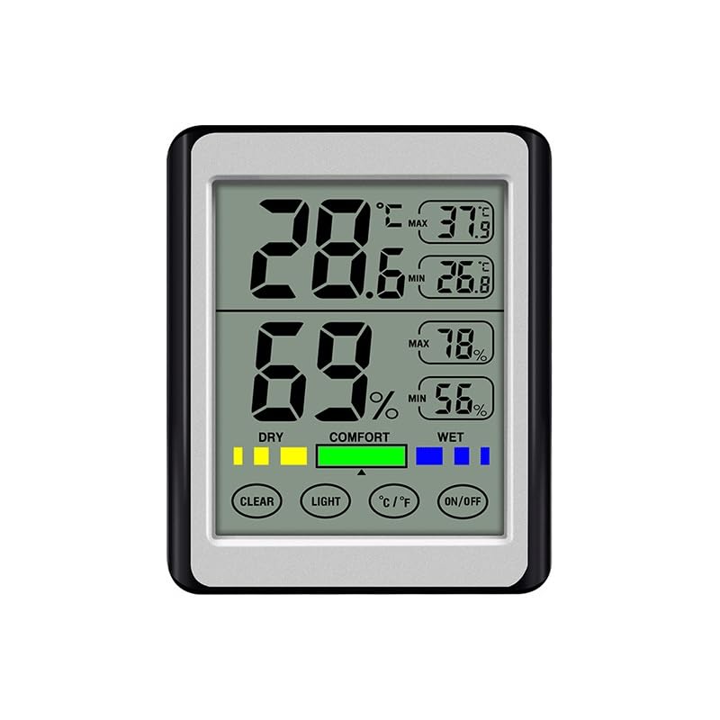 Precision Household Indoor Luminous Temperature Humidity Meter