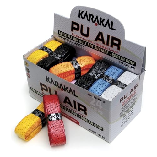 Karakal Racket Grips (Box of 24) - Assorted, N/A