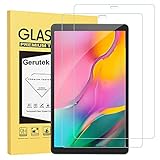 [page_title]-Gerutek [2 Stück] Schutzfolie für Samsung Galaxy Tab A T515/T510 10.1 2019, 9H Härte, 2.5D, Displayfolie Schutzglas Displayschutz Für Samsung Galaxy Tab A 10.1 Zoll 2019 T515/T510