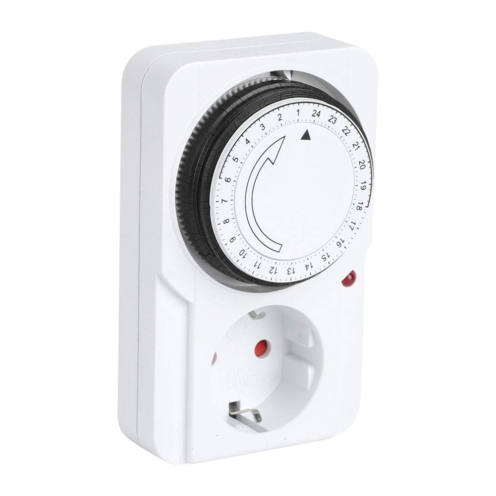 TrueCartEU Plug 230V, High Accuracy Timer Socket Timer Plug Anti Interference for Office for Bedroom-image-14