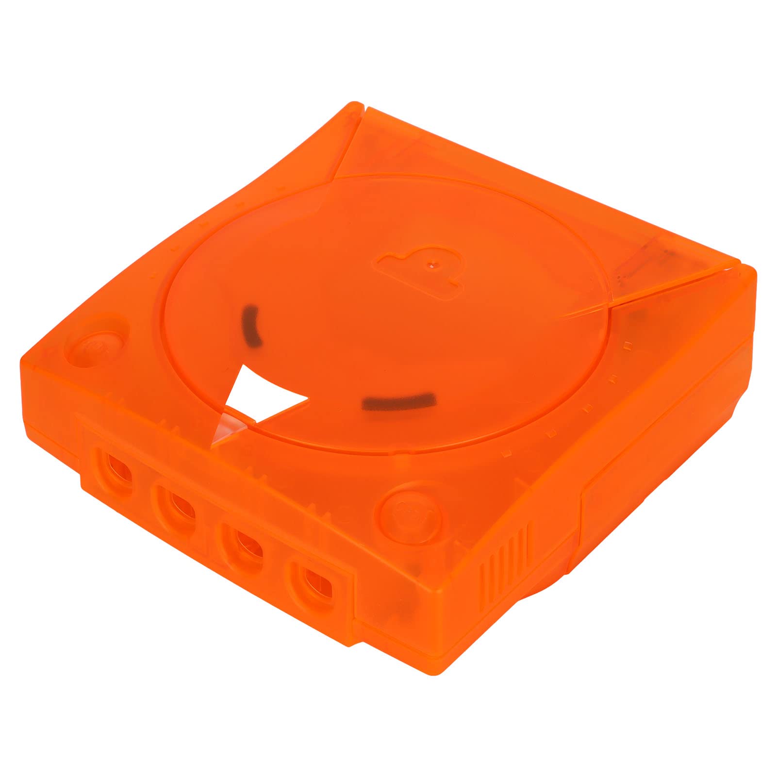 Guscio Protettivo, Guscio Alloggiamento Durevole Guscio Protettivo Sostitutivo in Plastica Traslucida Arancione per Dreamcast DC Orange