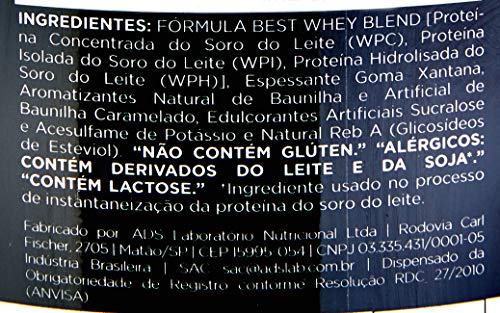 Best Whey - 900g Vanilla Cream, Atlhetica Nutrition