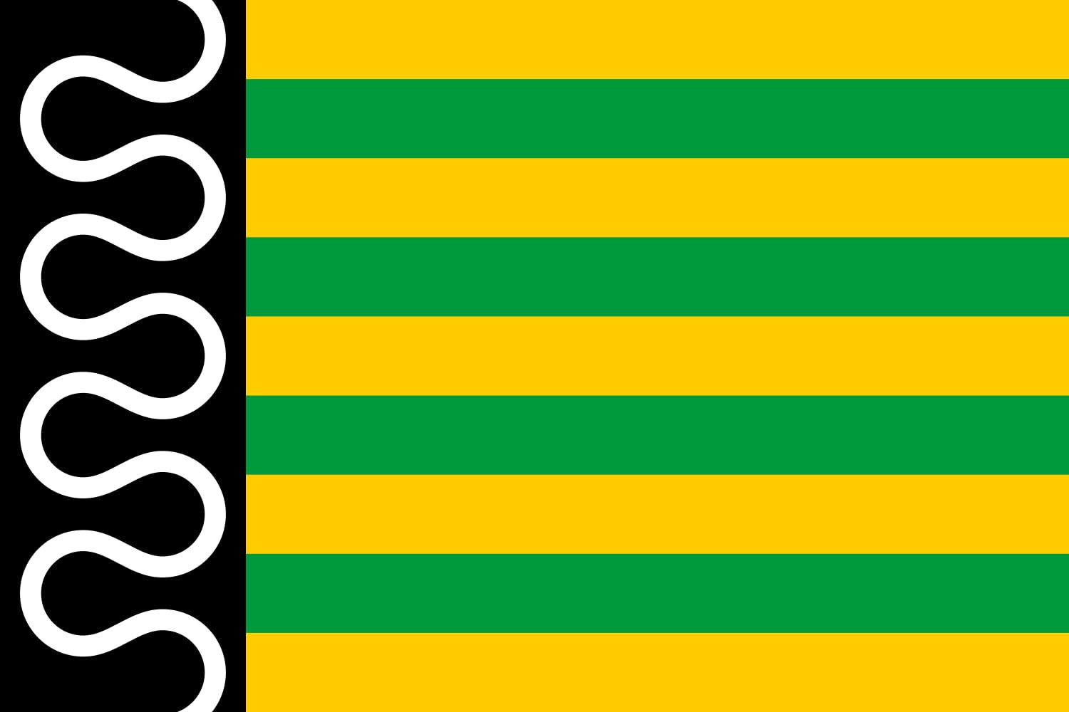 Drapeau Large De Wolden pour rassemblement culturel et décoration de mât extérieur