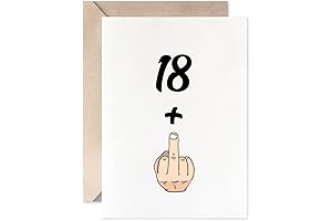 MAGJUCHE Funny 19th Birthday Card for Boy | 18+1 Joke Greeting Card