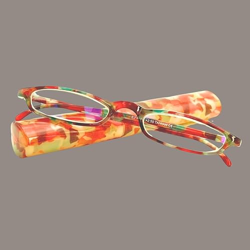 Miniatura 3 de MIYUI JAPAN EZ - Gafas de lectura para mujer, con bloqueo de luz azul, antifatiga ocular, tubo para lector de computadora, pequeño, vidrio delgado y