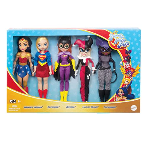 Muñecas DC Super Hero Girls Set 5 Figuras miniatura 1