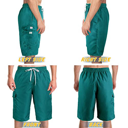 Image of Mens Swimming Trunks Swim Trunks Quick Dry Swim Shorts with Mesh Lining Funny Swimwear Bathing Suits