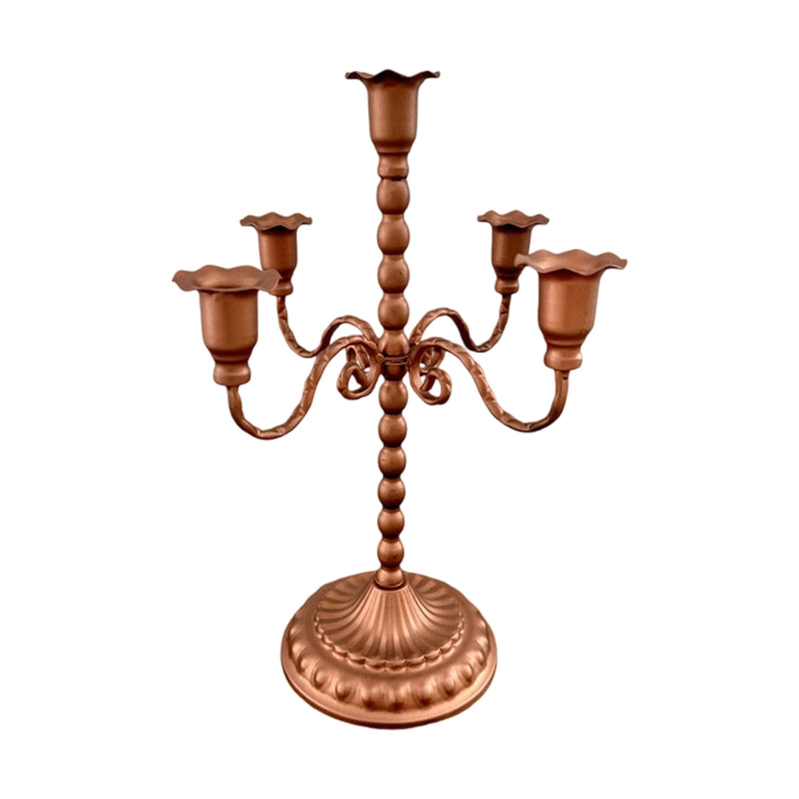 ZEPFJHE Tapered Holders Candelabra Decorative Stands Iron Candlestick Centerpieces for Wedding Home Decors Candlestick