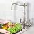APEC Instant Hot and Cold Reverse Osmosis Drinking Water Dispenser Faucet Brushed Nickel (Rialto Faucet-HC-RIA-NP)