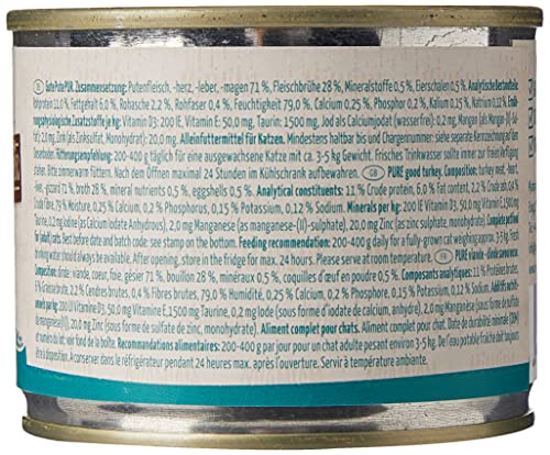 MjAMjAM - Premium Nassfutter für Katzen, 6er Pack (6 x 200 g) & Premium Nassfutter für Katzen - saftiges Huhn an leckeren Möhrchen, 6er Pack (6 x 200 g)