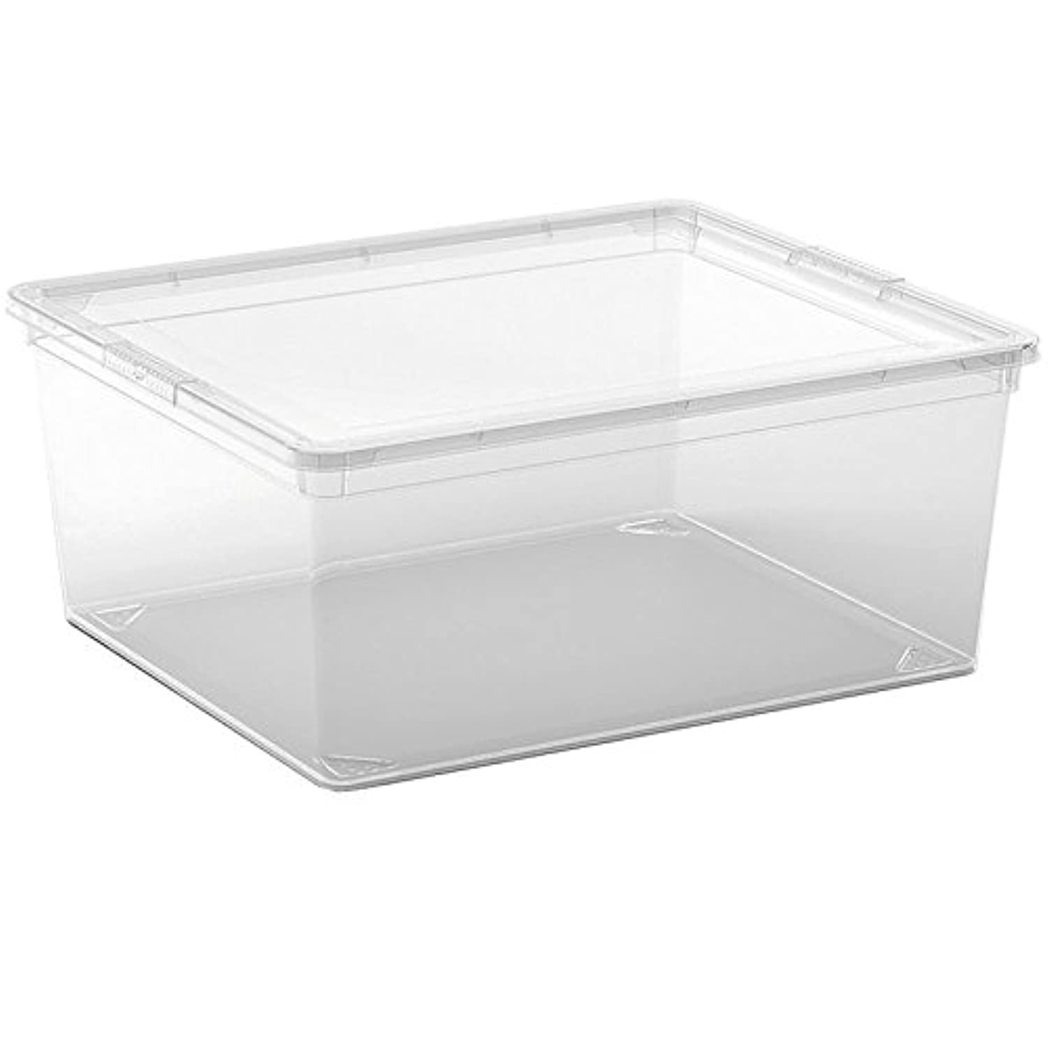 Kis Aufbewahrungsbox C Box 18 L, transparent, mit Deckel