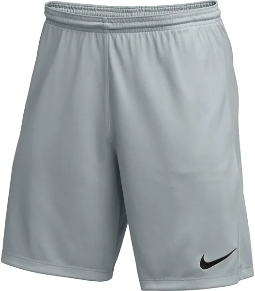 Nike Men's Soccer Park III Shorts (Grey, Large)