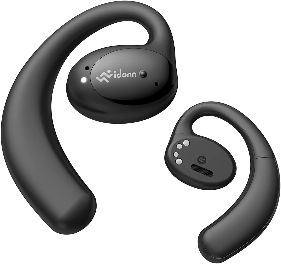 VIDONN Open Ear Headphones Wireless Bluetooth 5.2 OpenBuds