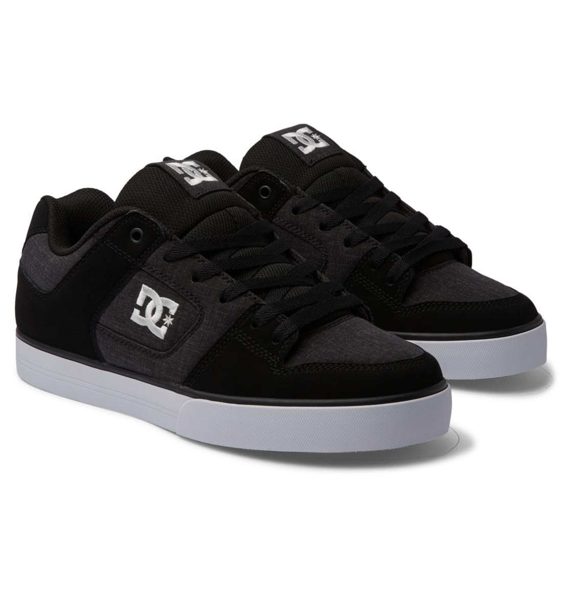 DC Men's Pure High-top Wc Wnt Skate Shoe, Black/Black/Black, 10.5 — view 6