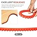 Woodworking Strip,Flexible Curve Shaping Tool, Woodworking Profile Strip Excellent Resilience Gear Driven Chain Rugged Flexible Curve Template Strip for Woodworkers Replication Tool