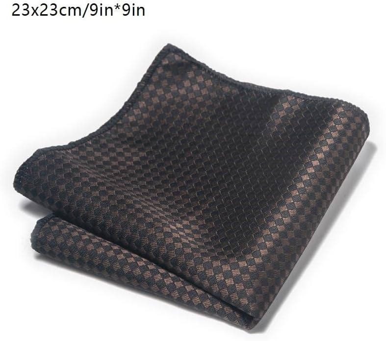 Men's Suit Polyester Silk Square High Weft Pocket Casual Handkerchiefs Accessories