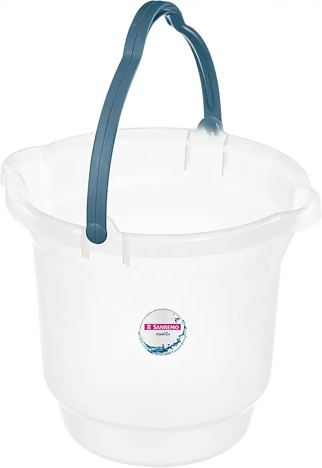 Sanremo - Balde Plástico de 12 Litros, Linha Hydrus