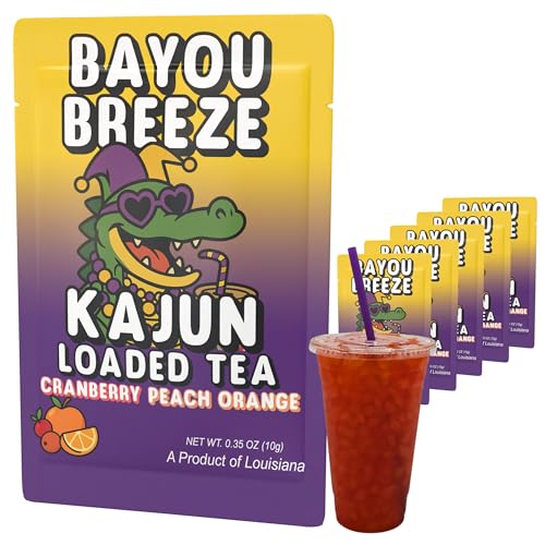 Kajun Loaded Tea – Bayou Breeze | Cranberry + Peach