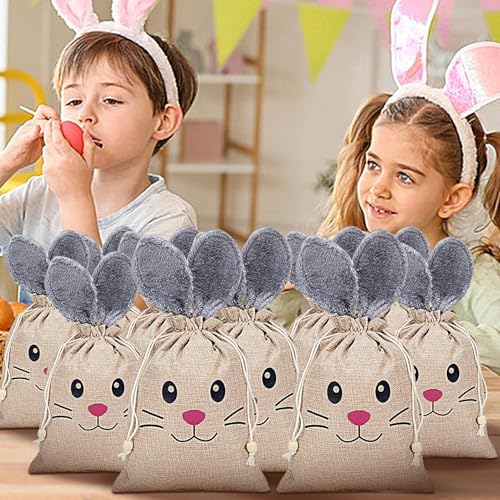 Sacs à bonbons de Pâques durables pour éviter le plastique jetable - 3