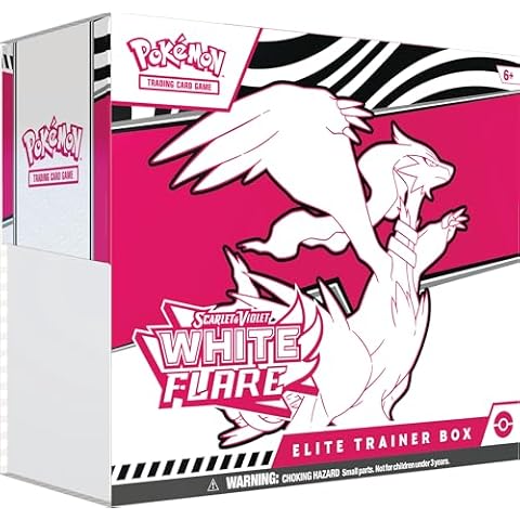 Pokémon TCG Scarlet & Violet White Flare Elite Trainer Box Cover