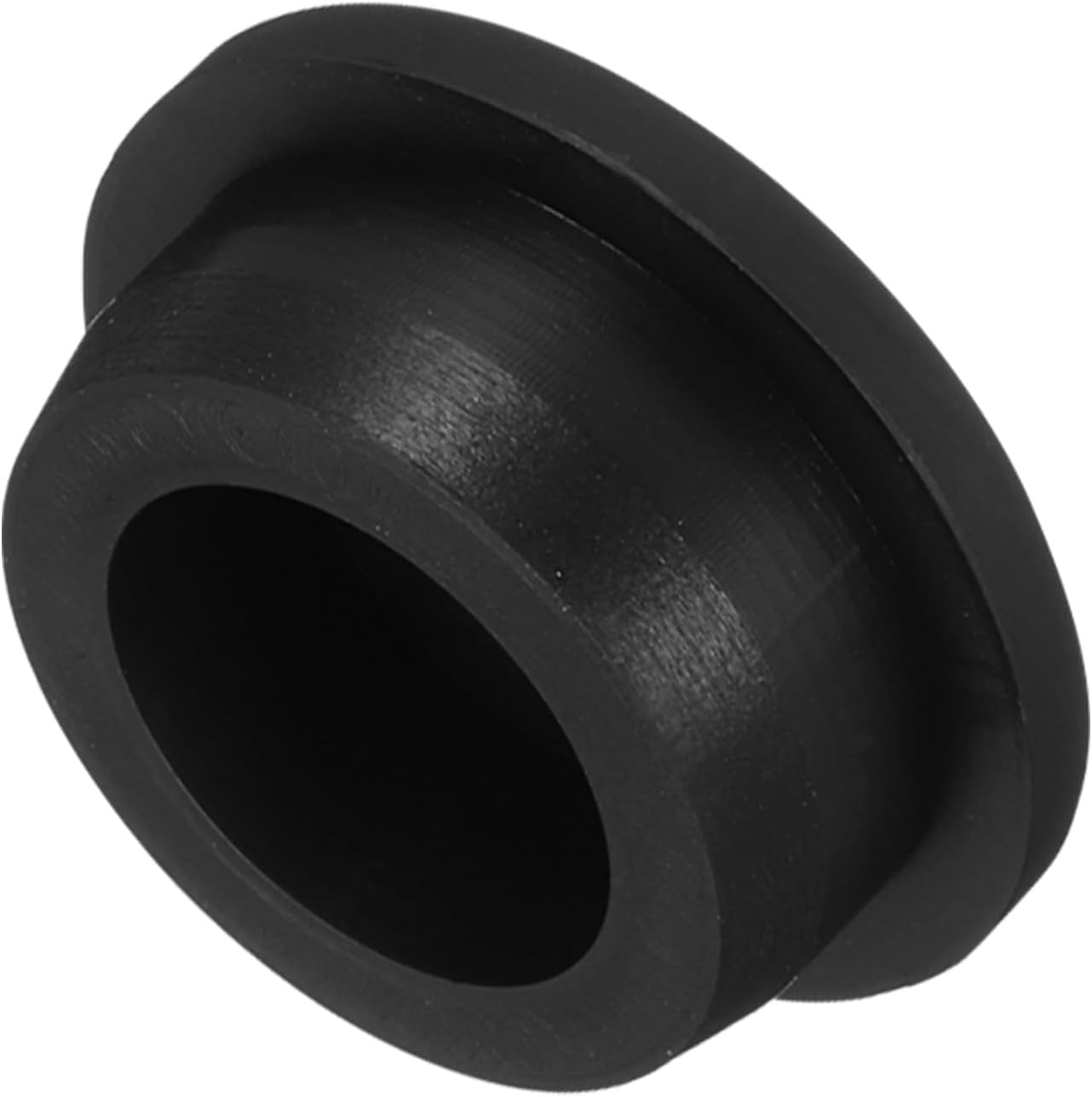 MECCANIXITY High Temp Silicone Plug Mount Dia 29mm/1.14 Inch T Shaped Solid Rubber Stopper Hole Plugs for Coating Plating Waterproof Sealing Plugs Black Pack of 1(OD 36mm/1.42 Inch)