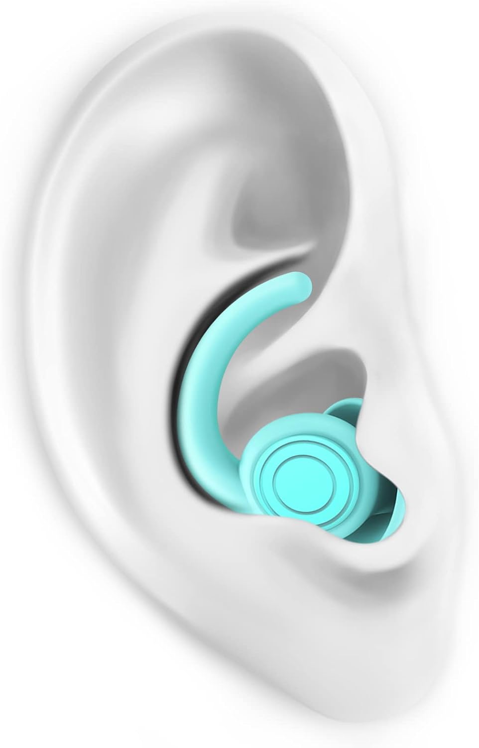 SUPCEAT Ear Plugs for Sleeping Noise Canceling, 2 Pairs Reusable&Washable Earplugs Sound