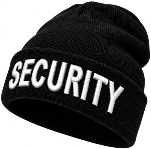 Black Duck Brand 9" Embroidered Security Cuffed Beanie/Skull Cap