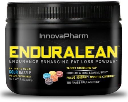 Innovapharm Enduralean Endurance Enhancing Fat Loss Powder (SOUR DAZZLE)