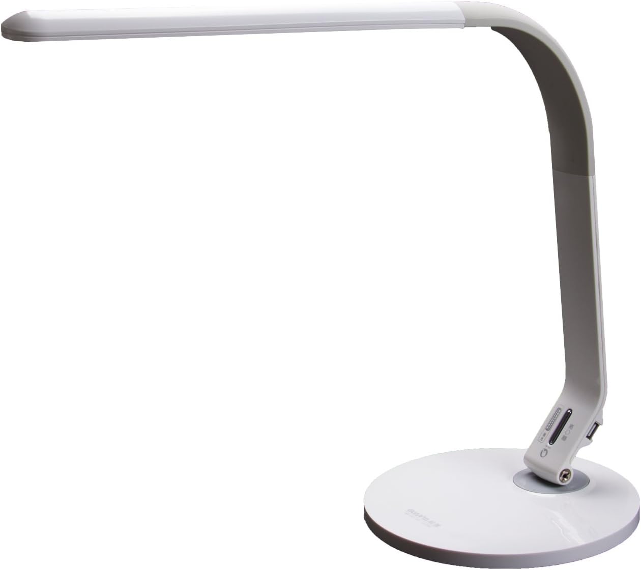 GUANYA LED Desk Lamp / Table Lamp with USB Charging ,10 Brightness Levels 8W, Touch Control Intelligent switch,Adjustable lampshade .(GY-LA-C308W )