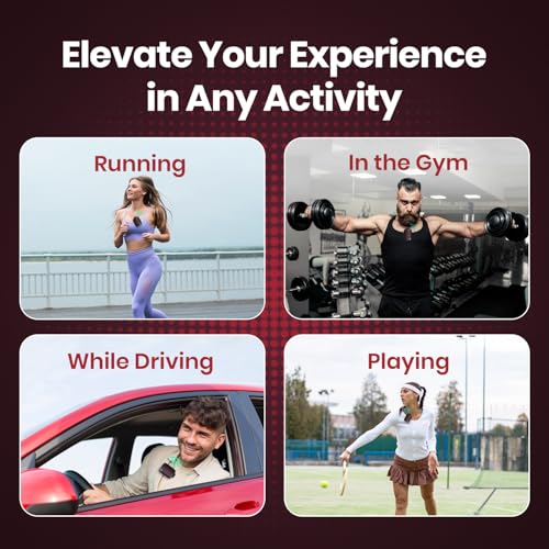 Portronics Talk Five 3W Wearable Bluetooth Speaker with Mic, Spring Clip-On, Upto 10Hours Playtime, IPX5 Water/Dust Resistant, Bluetooth 5.3v, Big Buttons, Portable Speaker with Microphone (Black) 5 513C+4HXSqL