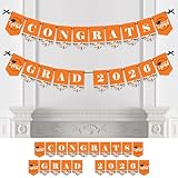Orange Grad - Best is Yet to Come - Orange Graduation Party Bunting Banner - Party Decorations - Congrats Grad 2018