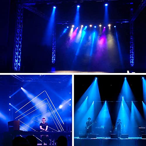 Sevenstars 100W Stage Light Warm White & Cool White, Cob Par Light Led Stage Spotlight Dmx Dj Lights Par Wash Light Strobe Light For Church, Concert, Photo Studio, Wedding, Live Show (4 Packs) #TOP6