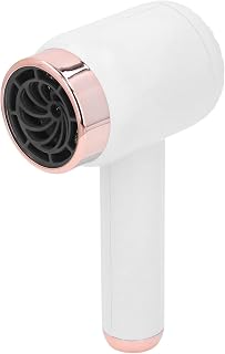 Ionischer Haartrockner, Professionelle schnell trocknende schnurlose Föhn Trockner Kalte und heiße Dual Mode USB Tragbarer Haartrockner für Home Hotel Schlafsaal Reisen (WHITE)