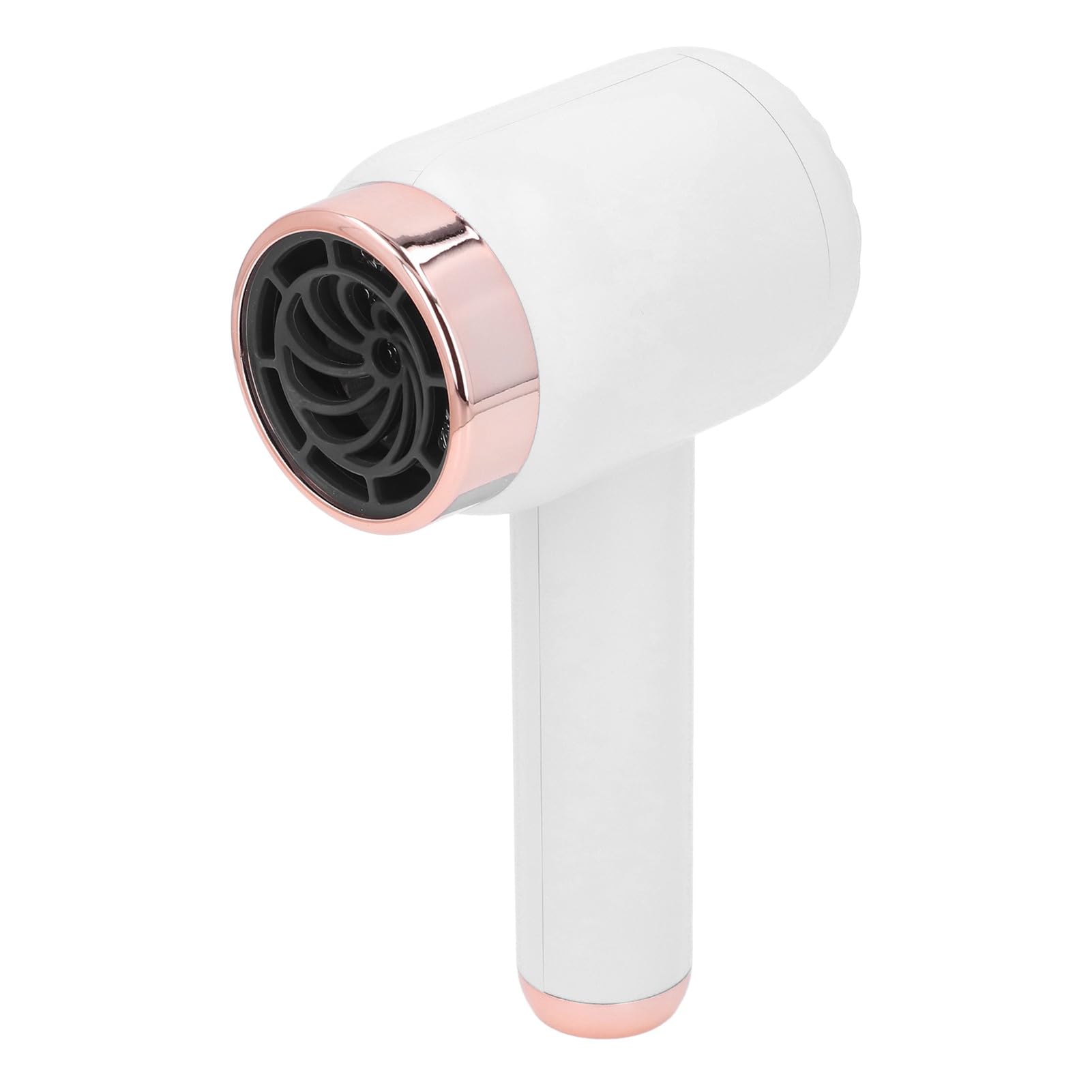 Secador de Pelo Iónico Inalámbrico con Modos Frío y Caliente, Motor de Alta Potencia, Comodidad Inalámbrica para Dormitorio en Casa (Blanco)