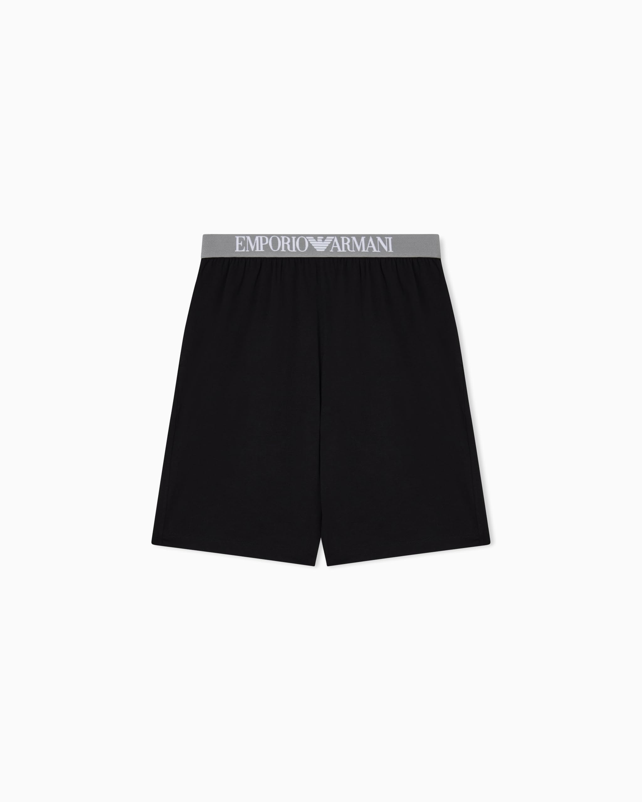 Emporio Armani T-Shirt+Shorts Pyjama Set di Pigiama Uomo (Pacco da 2)