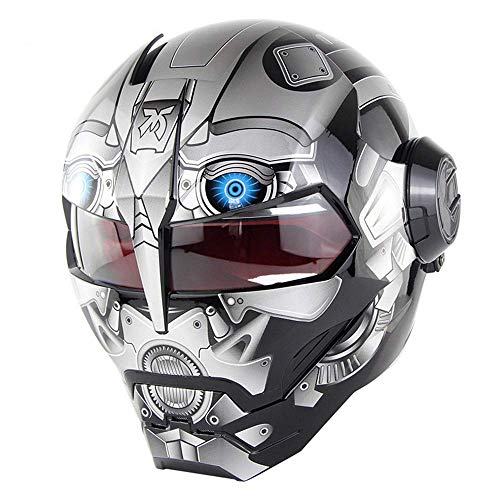ZOLOP Casco integral para motocicleta, certificación DOT, casco estilo flip estilo retro...