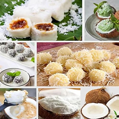 ZHPPED Kokosnussschaber-Zerkleinerer, 50–60 Stück/Stunde, elektrische kommerzielle Kokosnussreibe, 300 W Kokosnusshobel für Kokosnussverarbeitungsgeschäfte, Restaurants, Bäckereien 3 ZHPPED Kokosnussschaber-Zerkleinerer, 50–60 Stück/Stunde, elektrische kommerzielle Kokosnussreibe, 300 W Kokosnusshobel für Kokosnussverarbeitungsgeschäfte, Restaurants, Bäckereien