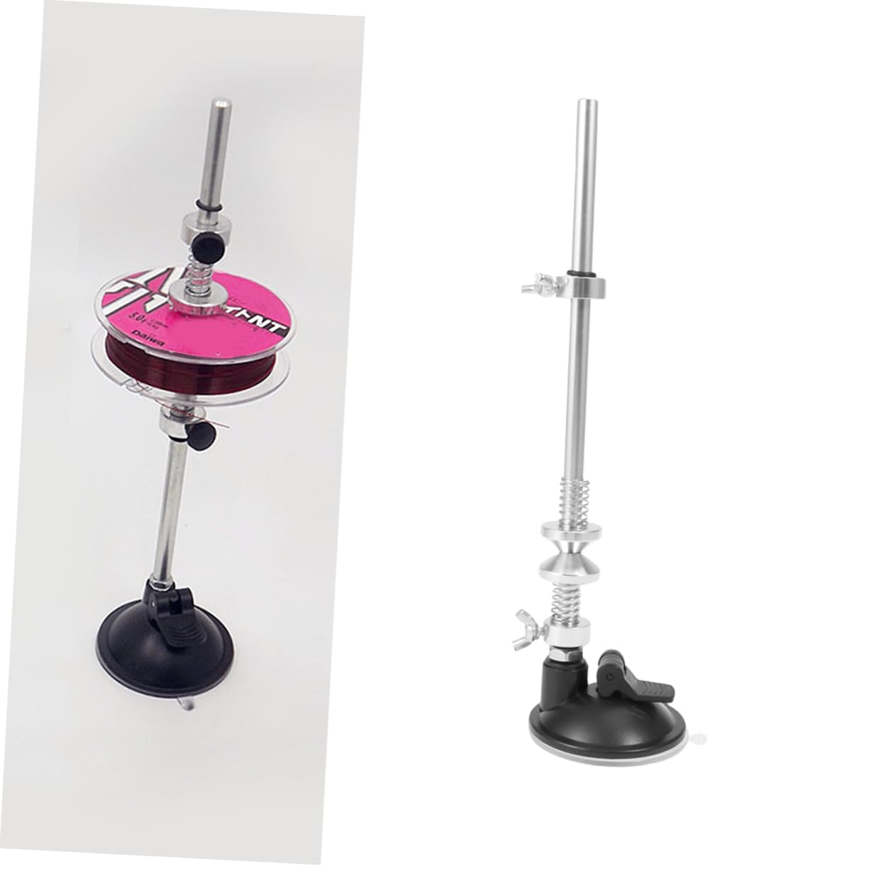 Happyyami Portable Fishing Line Winder Tool Reel Spooler Holder for Easy Spooling of Fresh Water Fishing Tackle High Strength Frame Convenient Design for