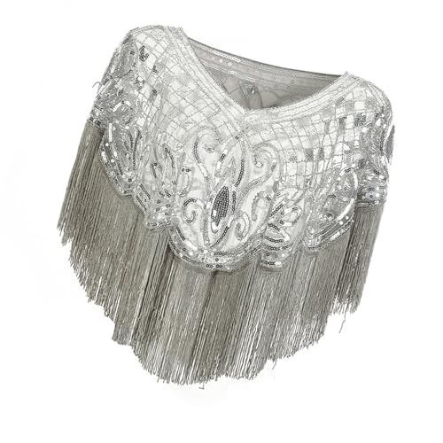 Écharpe à perles scintillante pour sublimer votre robe de cocktail
