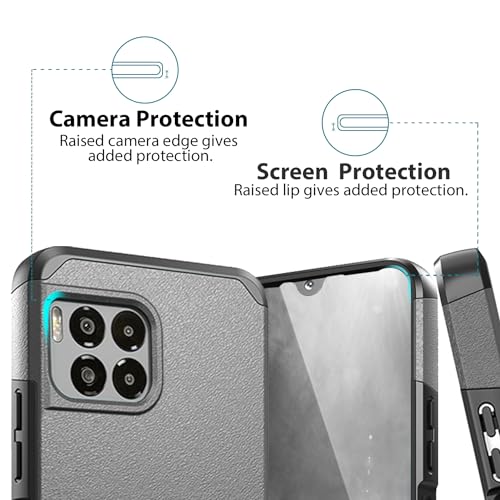 Coque Revvl 7 Pro 5G antichoc double couche et support magnétique - 5