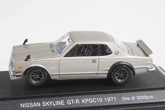 1/43 エブロ 日産 スカイライン 2000 GT-R KPGC10 1971 Amazon | EBBRO エブロ 1/43 日産 SKYLINE GT-R KPGC10 1971 シルバー